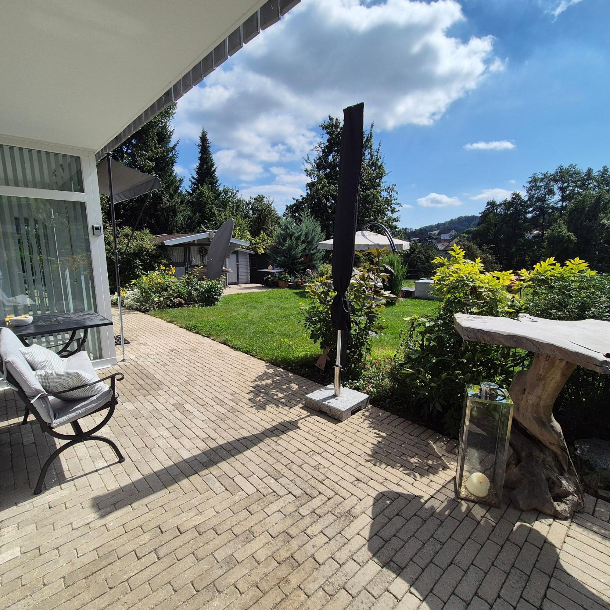 Ferienwohnung Dorn Lautertal  Bagian luar foto